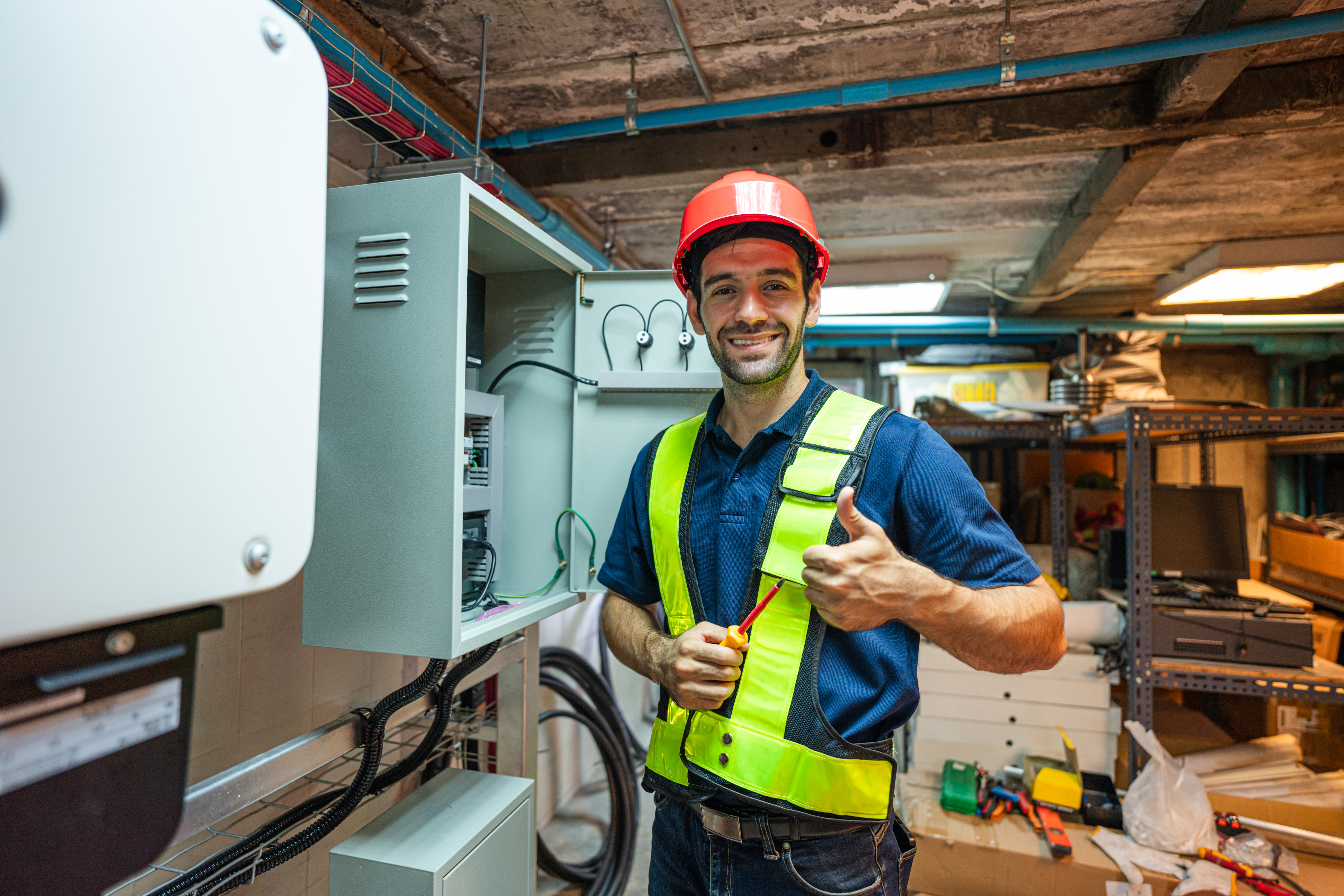 Industrieelektriker aus Polen